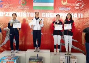 Определены победители чемпионата Узбекистана U-23 по фехтованию на саблях