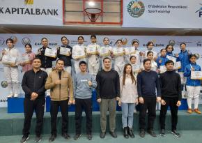 U-13 Markaziy Osiyo chempionati: Shpaga bo‘yicha jamoaviy bahslar yakunlandi!