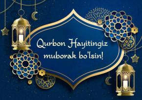 Bayramingiz muborak bo’lsin!