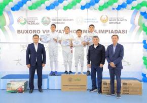 В Бухарской области прошла Президентская олимпиада “Xokim olimpiadasi” по фехтованию